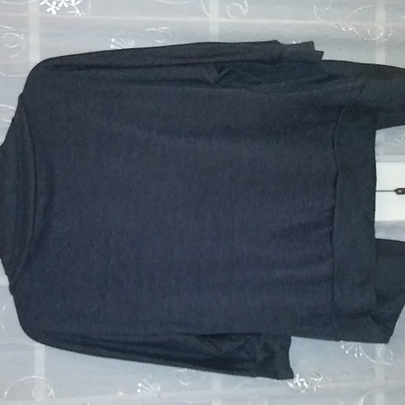 Ginger G short charcoal gray cardigan - Picture 2 of 5